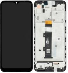 Motorola Moto G30 XT2129 - Ecran LCD + Sticlă Tactilă + Ramă (Phantom Black) - 5D68C18187 Genuine Service Pack, Phantom Black