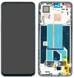 OnePlus Nord 2 5G - Ecran LCD + Sticlă Tactilă + Ramă (Blue Haze) - 2011100359 Genuine Service Pack, Blue Haze