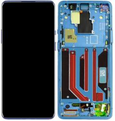 OnePlus 8 Pro - Ecran LCD + Sticlă Tactilă + Ramă (Ultramarine Blue) - 1091100169 Genuine Service Pack, Onyx Black