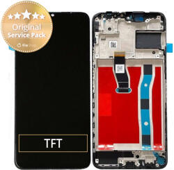 Huawei Nova Y70 Mega-L29E - Ecran LCD + Sticlă Tactilă + Ramă (Midnight Black) - 02354WHN Genuine Service Pack, Midnight Black