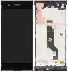 Sony Xperia XA1 G3121 - Ecran LCD + Sticlă Tactilă + Ramă (Black) - 78PA9100020, 78PA9100060, 78PA9100100 Genuine Service Pack, Black