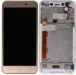 Lenovo VIBE K5 A6020a40 - Ecran LCD + Sticlă Tactilă + Ramă (Gold) TFT, Gold