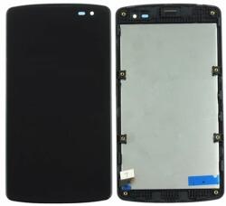 LG F60 D390N - Ecran LCD + Sticlă Tactilă + Ramă (Black) TFT, Black