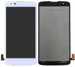 LG K8 K350N - Ecran LCD + Sticlă Tactilă (White) TFT, White