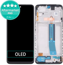 Xiaomi Redmi Note 11 - Ecran LCD + Sticlă Tactilă + Ramă (Graphite Grey) OLED, Graphite Grey