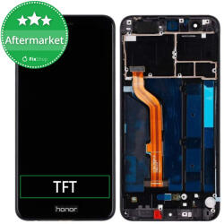 Huawei Honor 8 - Ecran LCD + Sticlă Tactilă + Ramă (Midnight Black) TFT, Midnight Black
