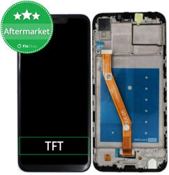 Huawei Honor Play COR-L29 - Ecran LCD + Sticlă Tactilă + Ramă (Black) TFT, Black
