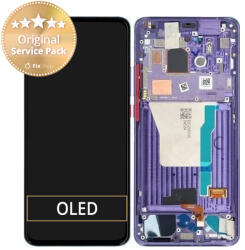 Xiaomi Pocophone F2 Pro - Ecran LCD + Sticlă Tactilă + Ramă (Electric Purple) - 56000F0J1100 Genuine Service Pack, Electric Purple