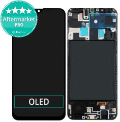 Samsung Galaxy A20 A205F - Ecran LCD + Sticlă Tactilă + Ramă OLED