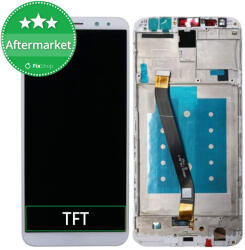 Huawei Mate 10 Lite - Ecran LCD + Sticlă Tactilă + Ramă (White) TFT, White