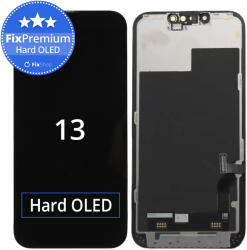 Apple Ecran Hard OLED pentru iPhone 13, Sticlă tactilă cu ramă, FixPremium