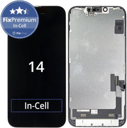 Apple Ecran In-Cell FHD pentru iPhone 14, Sticlă tactilă cu ramă, FixPremium