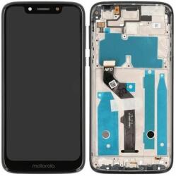 Motorola Moto G7 Play - Ecran LCD + Sticlă Tactilă + Ramă (Starry Black) - 5D68C13298 Genuine Service Pack, Starry Black