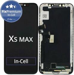 Apple iPhone XS Max - Ecran LCD + Sticlă Tactilă + Ramă In-Cell FixPremium