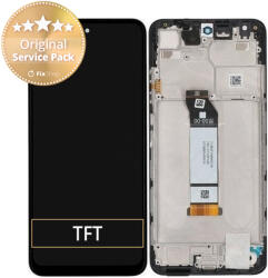 Xiaomi Poco M3 Pro - Ecran LCD + Sticlă Tactilă + Ramă (Power Black) - 560002K19P00 Genuine Service Pack, Power Black