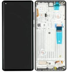 Motorola Edge Plus - Ecran LCD + Sticlă Tactilă + Ramă (Black) - 5D68C16613, 5D68C16473 Genuine Service Pack, Black