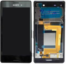 Sony Xperia M4 Aqua Dual E2333 - Ecran LCD + Sticlă Tactilă + Ramă (Black) - 124TUL0015A, 124TUL0011A Genuine Service Pack, Black