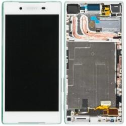 Sony Xperia Z5 E6653 - Ecran LCD + Sticlă Tactilă + Ramă (White) TFT, White