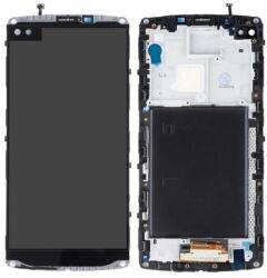LG V10 H960A - Ecran LCD + Sticlă Tactilă + Ramă (Black) TFT, Black