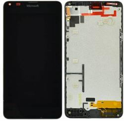 Microsoft Lumia 640 - Ecran LCD + Sticlă Tactilă + Ramă (Black) TFT, Black