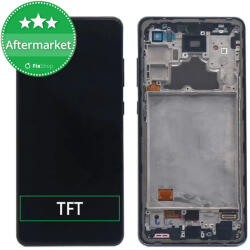 Samsung Galaxy A72 A725F, A726B - Ecran LCD + Sticlă Tactilă + Ramă (Awesome Black) TFT, Awesome Black