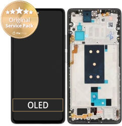 Xiaomi 11T - Ecran LCD + Sticla Tactilă + Ramă (Meteorite Gray) - 560004K11R00 Genuine Service Pack, Meteorite Gray