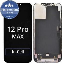 Apple Ecran In-Cell FHD pentru iPhone 12 Pro Max, Sticlă tactilă cu ramă, FixPremium
