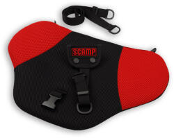 Scamp biztonsági övterelő párnás Fekete-Piros