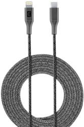 Cellularline Кабел Cellularline, от USB C(м) към Lightning(м), 2.5m, черен (IT8587)