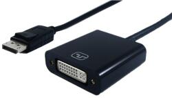 Roline Преходник Roline S3202-10, DisplayPort(м) към DVI(ж), черен (S3202-10)
