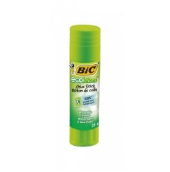 BIC Сухо лепило Bic Ecolutions, стик, 21г. , зелено (OK6067)