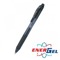 Pentel Автоматичен ролер Pentel Energel BL107, черен цвят на писане, дебелина на линията 0.7 mm, гел, черен, цената е за 1бр. (продава се в опаковка от 12бр. ) (OK26785)