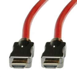 Roline Кабел Roline 11.04. 5905, от HDMI(м) към HDMI(м), 5м, червен, 8К + Ethernet (11.04.5905)