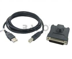 Chronos Преходник Chronos DB25M, USB A(м) към USB B(м)(DB25M), черен, Data Transfer Rate 115Kbps (DB25M)