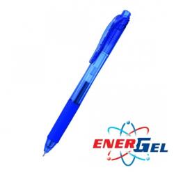 Pentel Ролер Pentel Energel BLN105, син цвят на писане, дебелина на линията 0.7 mm, гел, син, цената е за 1бр. (продава се в опаковка от 12бр. ) (OK26795)