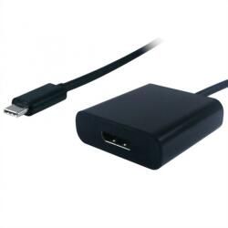 Roline Адаптер Roline 12.99. 3220, от USB Type C(м) към DisplayPort(ж), черен