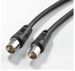 Roline Кабел Roline 11.99. 4463, Antenna Connector(м) към Antenna Connector(ж), 2.5m, черен (11.99.4463)