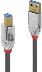 Lindy Кабел Lindy LNY-36661, от USB A(м) към USB B(м), 1m, сив (LNY-36661)