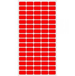 Fleks-Ko Етикети за цени Fleks-Ko, размер 22x12mm, 800бр, червени (OK5514)