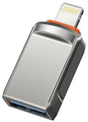 Xmart Адаптер Xmart OTG USB 3.0 - Lightning, от Lightning(м) към USB A(ж), сив (OTG USB 3.0 - Lightning)