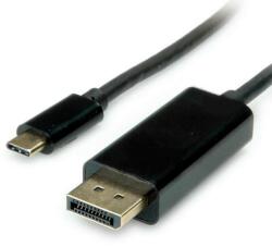Roline Кабел Roline 11.99. 5846, от USB type C(м) към DisplayPort(м), 2m, черен, 4K@60Hz (11.99.5846)