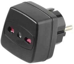 Vivanco Преходник Vivanco 28700, от Type L(ж) към Schuko(м), черен (28700)