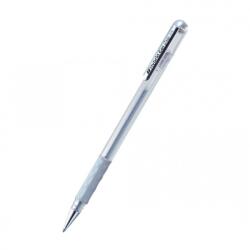 Pentel Ролер Pentel Hybrid METAL K118M, дебелина на писане 0.8mm, цвят на писане сребро