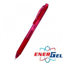 Pentel Ролер Pentel Energel BLN105, червен цвят на писане, дебелина на линията 0.7 mm, гел, червен, цената е за 1бр. (продава се в опаковка от 12бр. ) (OK26794)