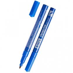 Pentel Перманентен маркер Pentel N50S син, 1.0 mm, с метално тяло