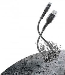 Cellularline Кабел Cellular Line Tetra Force, от USB A(м) към USB C(м), 1.20m. , черен