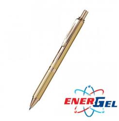 Pentel Автоматичен ролер Pentel BL407, черен цвят на писане, дебелина на линията 0.7 mm, гел, златист (OK26821)
