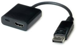 Roline Адаптер Roline 12.99. 3145, от HDMI(ж) към DisplayPort(м), 3840x21600 @30Hz, черен (12.99.3145)