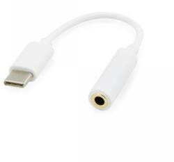 SBOX Преходник SBOX AD. TYPEC-3.5MM, от USB Type C(м) към Jack 3.5mm(ж), бял (AD.TYPEC-a3.5MM)