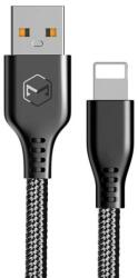 Xmart Кабел Xmart Warrior Black, от USB-A(м) към Lightning(м), 1.2m, черен (Warrior Black USB-Lightning)